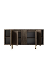 Κονσόλα Luxe Καρυδί 160x35x80 cm - Img 10