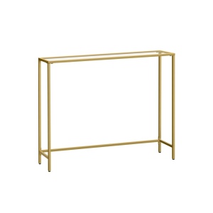 Κονσόλα Vasagle Χρυσό 100.5x20x80 cm