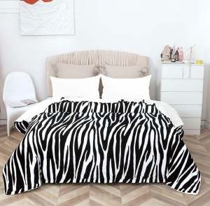 Κουβέρτα Cocolino Zebra Style 200x230 cm