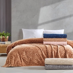 Κουβερλί Camel Hardal 220x240 cm (Βελούδο)