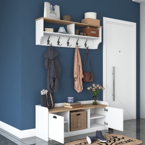 Κρεμάστρα Εισόδου P2 - 1636 - Walnut - Img 12