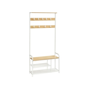 Κρεμάστρα Vasagle Λευκό 85x30x180.5 cm