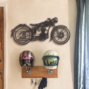 Μεταλλικός πίνακας Cafe Μαύρο 47x100 cm - Img 2
