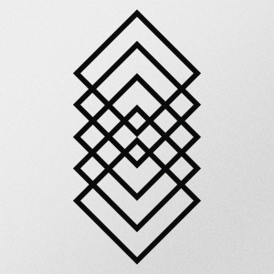 Μεταλλικός πίνακας Geometry Μαύρο 30x60 cm - Img 4
