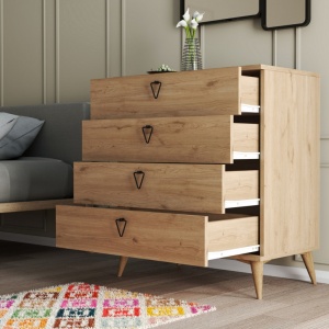 Ντουλάπα Dressing Versa-Ce3612 Oak - Img 3