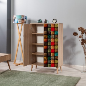 Ντουλάπα Multibox Sonoma Oak - Img 3