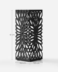 Ομπρελοθήκη Songmics Μαύρο 15.5x15.5x41 cm - Img 6