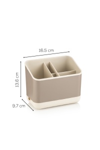 Οργανωτής κουζίνας 2LIBNM-8052 Μπεζ 16.5x10x14 cm - Img 5
