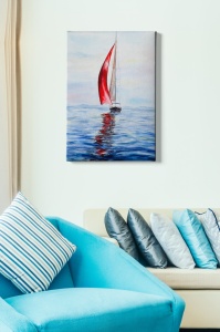 Πίνακας καμβά Πολύχρωμος 50x70x3 cm