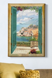 Πίνακας καμβά Πολύχρωμος 50x70x3 cm