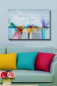 Πίνακας καμβά Πολύχρωμος 70x100 cm