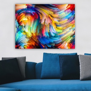 Πίνακας 262592861 Πολύχρωμο 70x100 cm