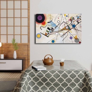 Πίνακας Fiore Brillante Πολύχρωμος 45x70 cm