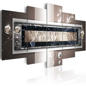 Πίνακας - Golden frame 200x100 cm