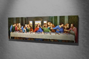 Πίνακας PC140 Cina cea de taina Πολύχρωμος 30x80x3 cm