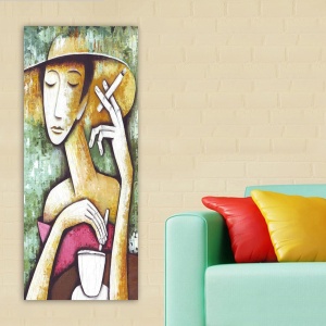 Πίνακας Rainbow Mirage Πολύχρωμος 50x120 cm