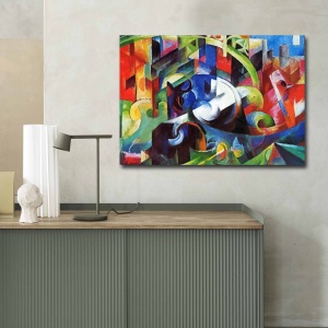 Πίνακας Rainbow Palette 2 Πολύχρωμος 70x100x3 cm