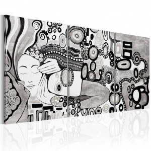 Πίνακας - Silver Kiss 120x60 cm