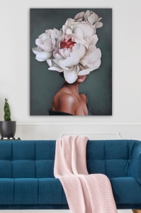 Πίνακας Vibrant Brushstroke Πολύχρωμος 70x100 cm
