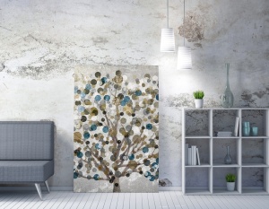 Πίνακας WY66(50 Πολύχρωμος 50x70 cm