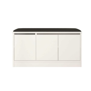 Παπουτσοθήκη με bancheta Mr2 Λευκό 89.6x45.8x35.5 cm - Img 6