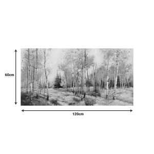 Πίνακας καμβά Fortree E Inart, Pako World, 120x3x60 cm - Img 2