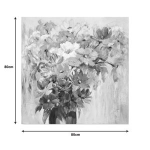 Πίνακας καμβά Spino 80x3x80 cm - Img 2