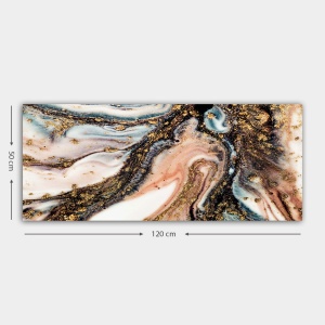 Πίνακας καμβά YTY1243121752 Πολύχρωμο 50x120 cm - Img 3