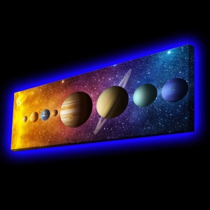 Πίνακας με LED Botanica Sky Πολύχρωμο 30x90 cm - Img 2