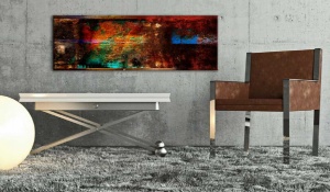 Πίνακας - Autumn song 120x40 cm - Img 2