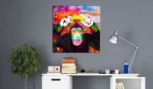 Πίνακας - Choose Happiness 40x40 cm - Img 2