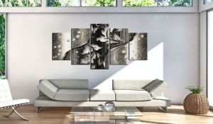 Πίνακας - Diamond night 100x50 cm - Img 2