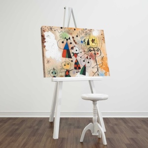 Πίνακας FAMOUSART Πολύχρωμος 45x70 cm - Img 3