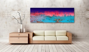 Πίνακας - Lake of Sighs 135x45 cm - Img 2