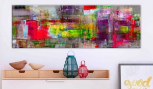 Πίνακας - Land of Fantasy 135x45 cm - Img 2