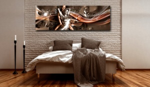 Πίνακας - Waves of Passion 150x50 cm - Img 2
