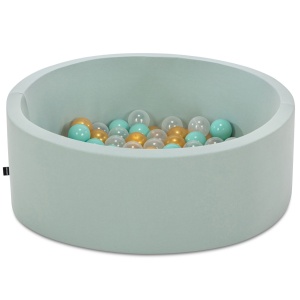 Πισίνα με μπαλάκια Bubble Pops v14 Μέντα 85x85x30 cm