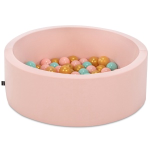 Πισίνα με μπαλάκια Bubble Pops v6 Ροζ 85x85x30 cm