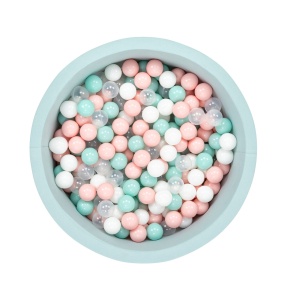 Πισίνα με μπαλάκια Bubble Pop 200 v2 Μέντα 85x85x30 cm - Img 2