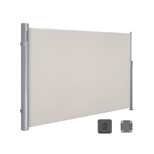 Πλευρική τέντα Songmics Μπεζ 200x350 cm