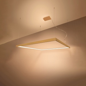 Πολυέλαιος LED Nelya, Χρυσός, 3000K, 110x110x150 cm - Img 4