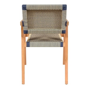 Πολυθρόνα Κήπου Salama Boho Pako World Φυσικό 57x60x85 cm - Img 5