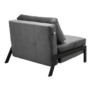 Πολυθρόνα Κρεβάτι Fancy Pako World Γκρι 95x98x70 cm - Img 2