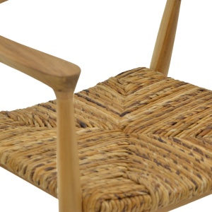 Πολυθρόνα Armchair Boho Pako World Φυσικό 57x54x79 cm - Img 7