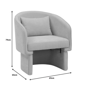 Πολυθρόνα Playmob Pako World Κεραμιδί 69x65x79 cm - Img 8