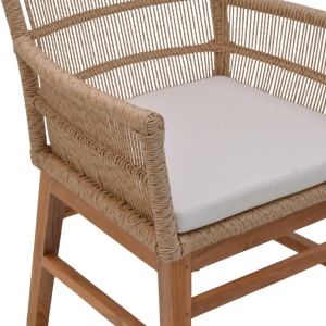 Πολυθρόνα Inca Boho Pako World Φυσικό 60x61x90 cm - Img 7