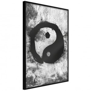 Πόστερ - Complementarity of Opposites, με μαύρη κορνίζα, 30x45 cm