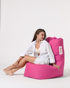 Πουφ beanbag κήπου Diamond Ροζ - Img 6