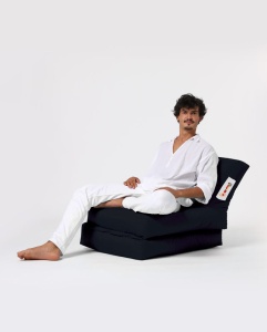 Πουφ beanbag κήπου Siesta Μαύρο - Img 9