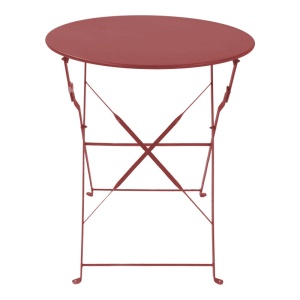 Πτυσσόμενο τραπέζι Bistro Τερακότα 60x60x71 cm